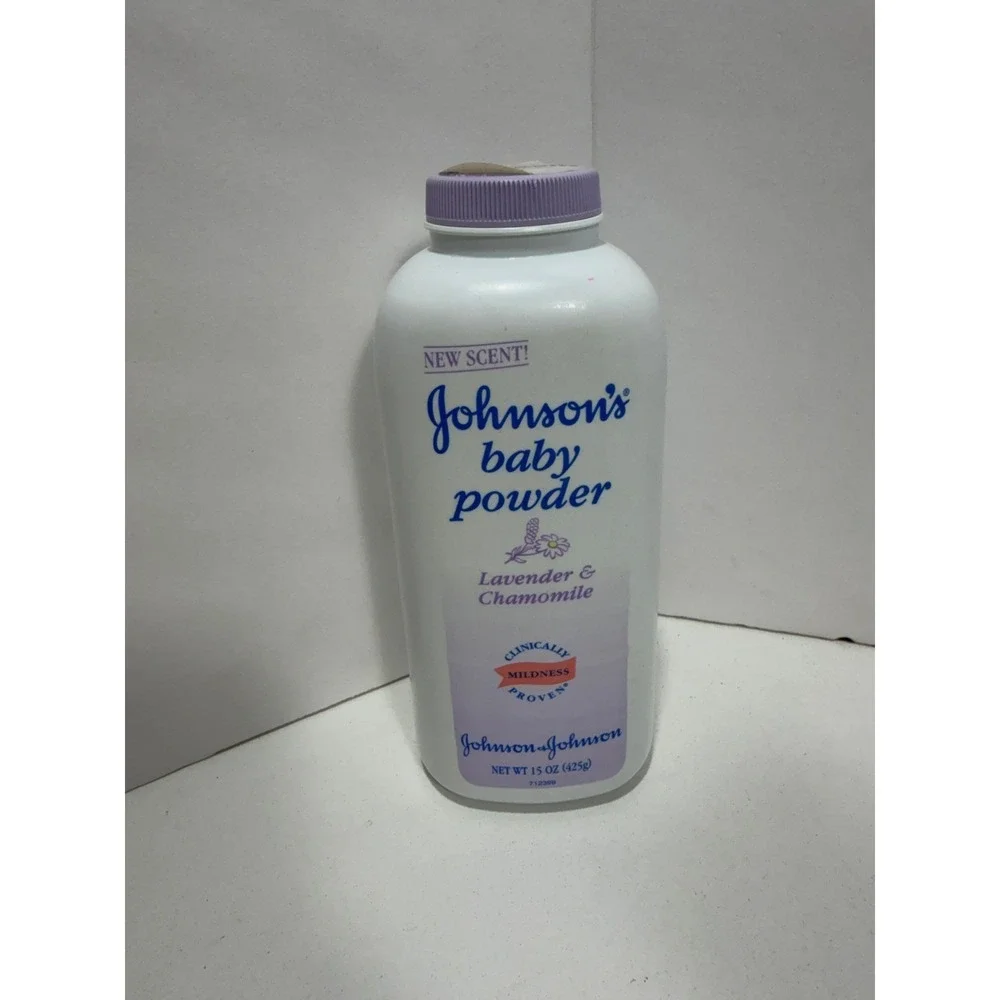 Johnsons Baby Powder Lavender & Chamomile vintage 2000's 15 oz New Scent USA